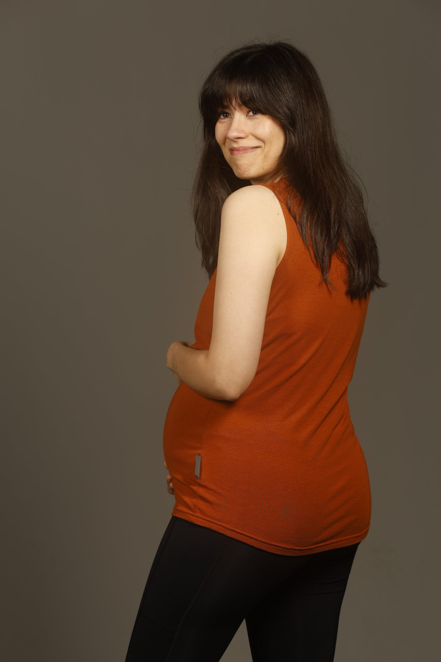 Bamboo Maternity and Breastfeeding Vest Top