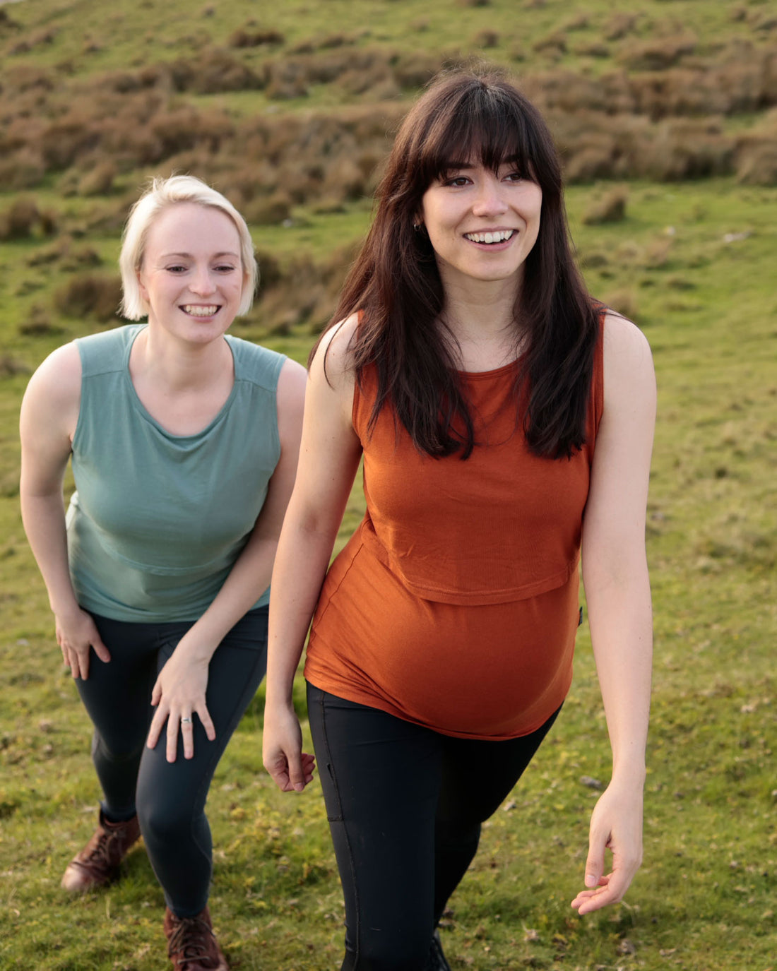 Bamboo Maternity and Breastfeeding Vest Top