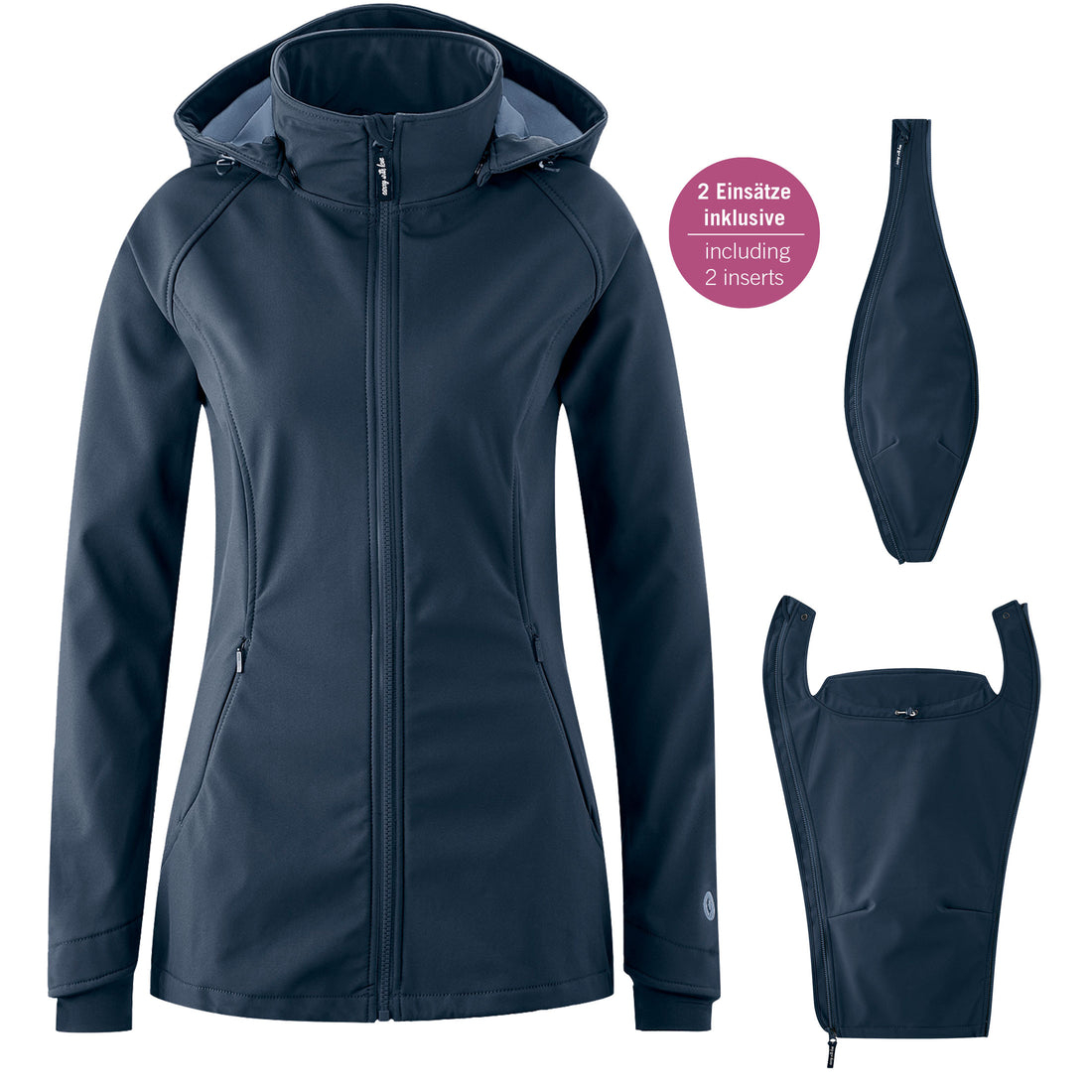 Mamalila Softshell Maternity and Babywearing Jacket