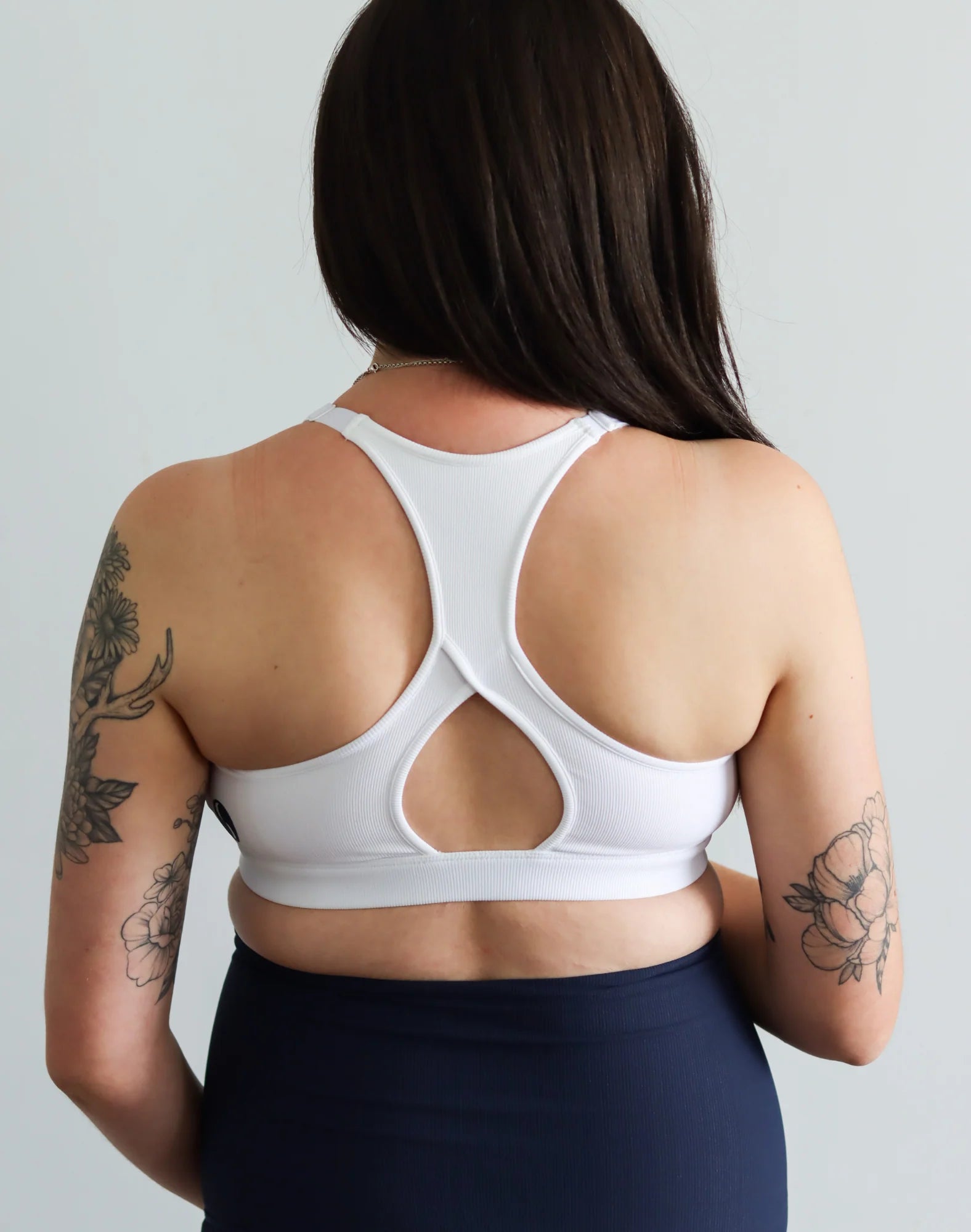 Cadenshae Smoothie Crop Nursing Sports Bra